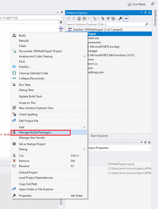 Multiple output in Azure Functions with C# - PureSourceCode