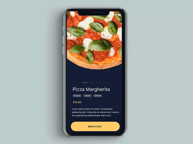 Xamarin.Forms UI Challenges – Pizza Shop