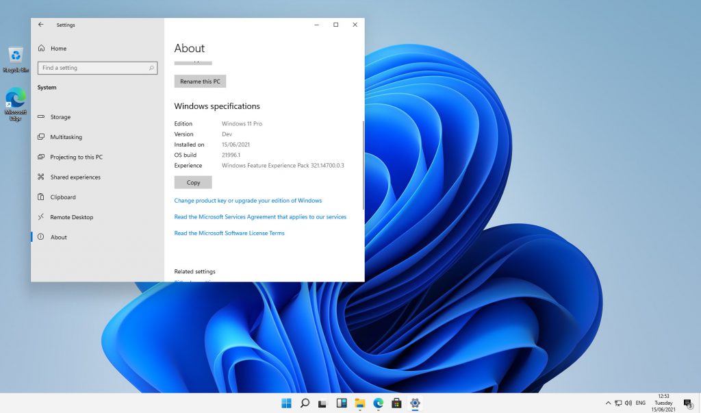 Windows 11 Settings - Windows 11 leak reveals new UI
